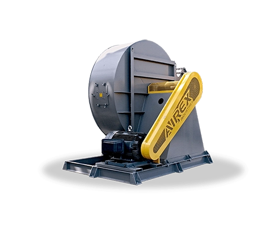 Radial Wheel Industrial Blower by Airex Industries Radial Wheel Industrial Blower by Airex Industries
